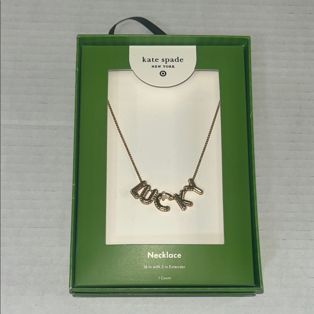 Kate Spade Gold 'Lucky' Necklace